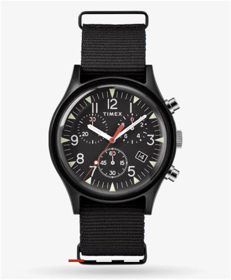 mk1 aluminum 40mm fabric watch|mk1 camper watch.